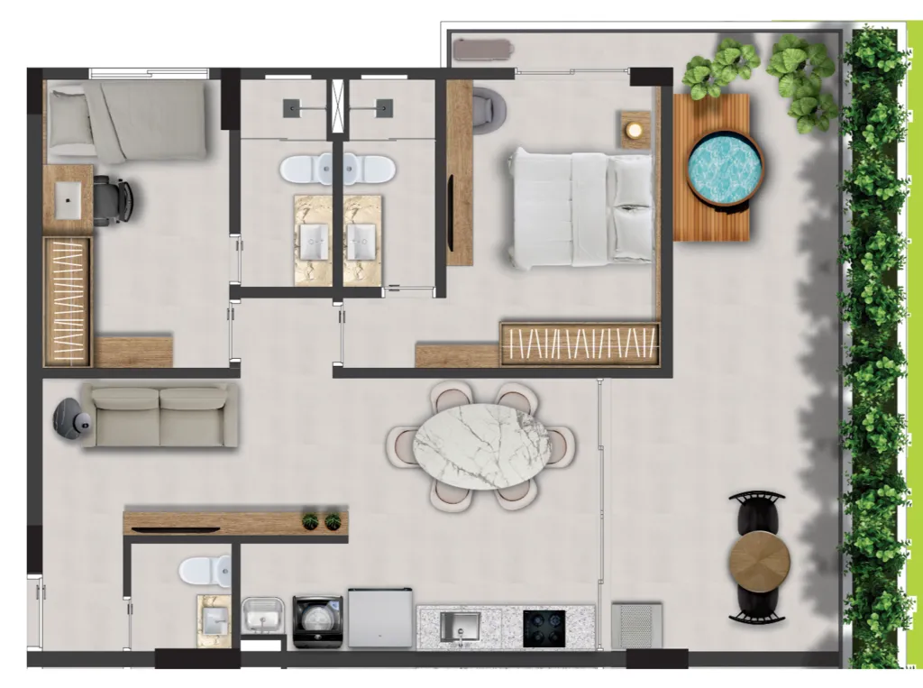 Imagem Apartamento à venda no bairro Vila Rosa - Goiânia/GO