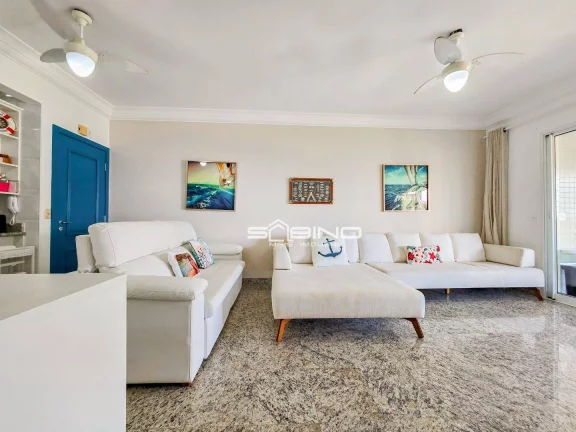 Imagem Apartamento Pé na Areia locação anual, com 3 dormitórios 113m² - Riviera de São Lourenço Bertioga SP