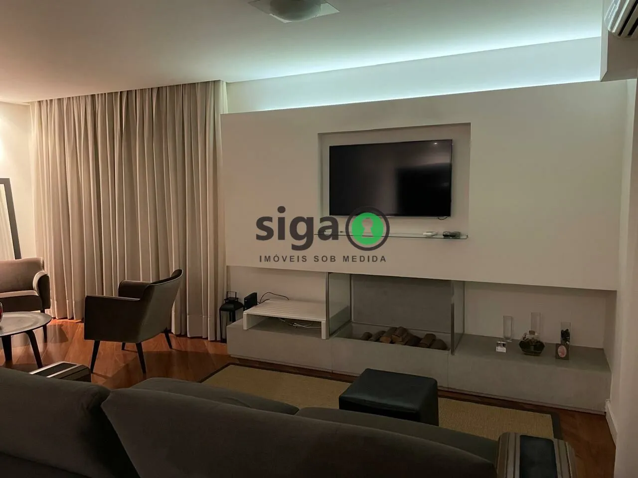 Imagem Apartamento á Venda 160 m², 3 quartos e Mobiliado- Vila Andrade