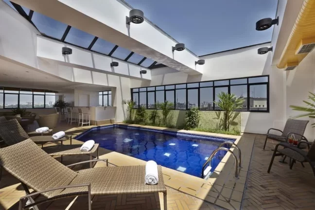 Imagem Flat disponível para venda no Transamérica Classic Higienópolis, com 40m², 1 dormitório e 1 vaga