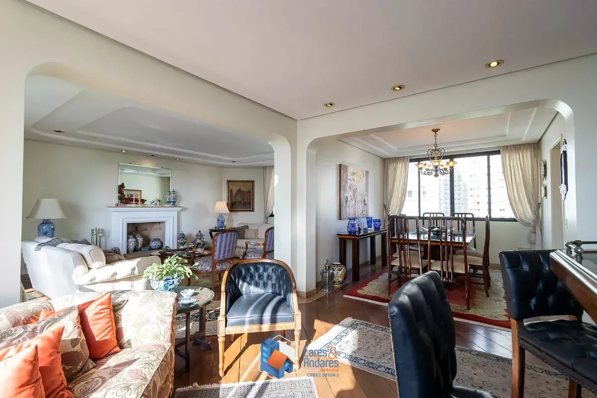 Foto do imóvel Apartamento para venda em Campo Belo com 4 quartos, sendo 2 suítes, 255m² em Rua Zacarias de Gois
