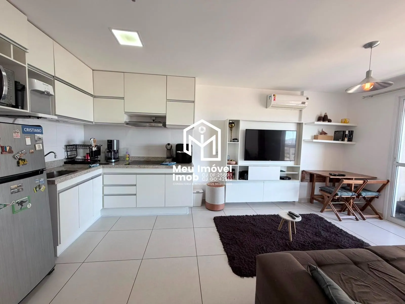 Imagem Blend Apartments APTO 1 Quarto 1 Vaga 47m² Mobiliado Varanda