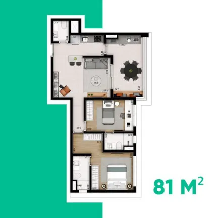 Imagem Apartamento com 2 Quartos à Venda, 81 m² em Vila Clementino - São Paulo