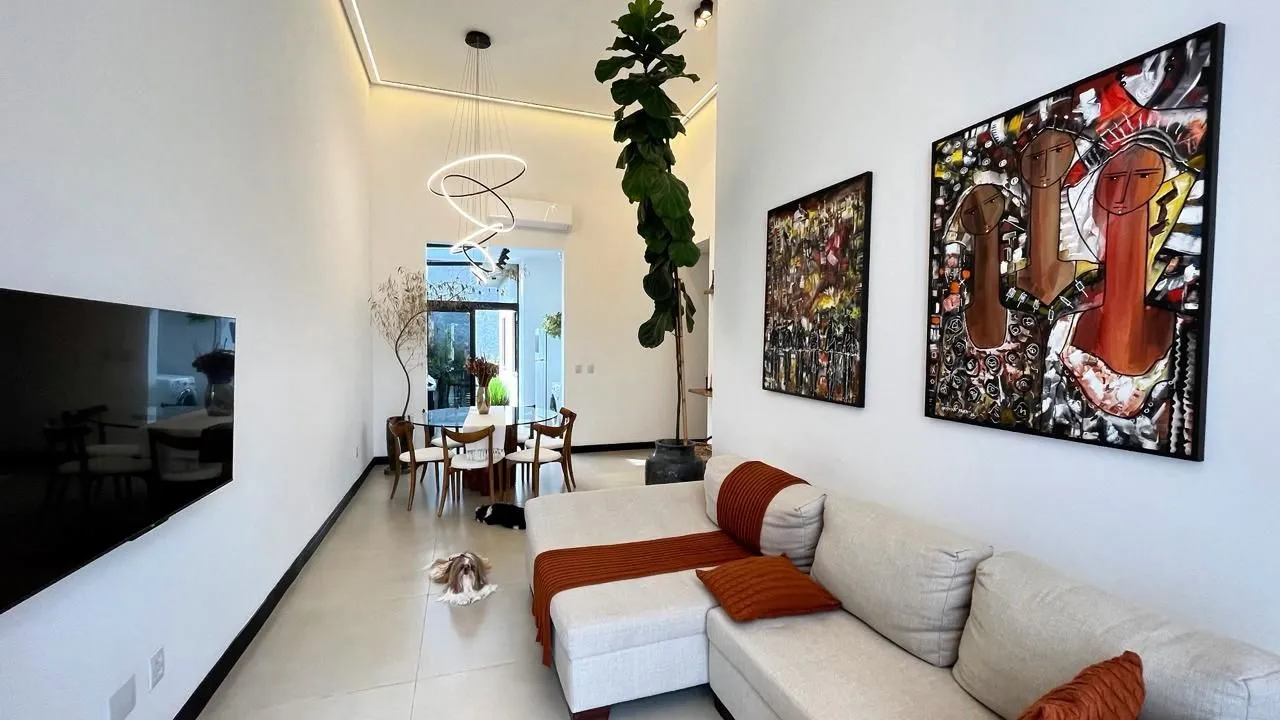 Imagem Casa Moderna com Suíte, Hidromassagem, Jardim e 2 Vagas