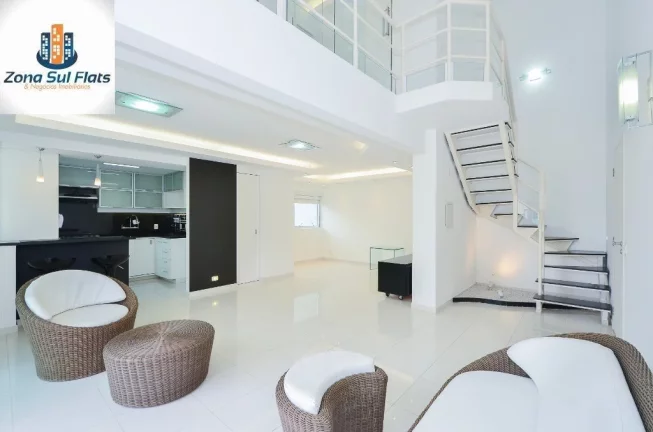 Imagem Apartamento Duplex à Venda Na Vila Nova Conceição Com 2 Dormitórios Sendo 1 Suíte e 2 Vagas