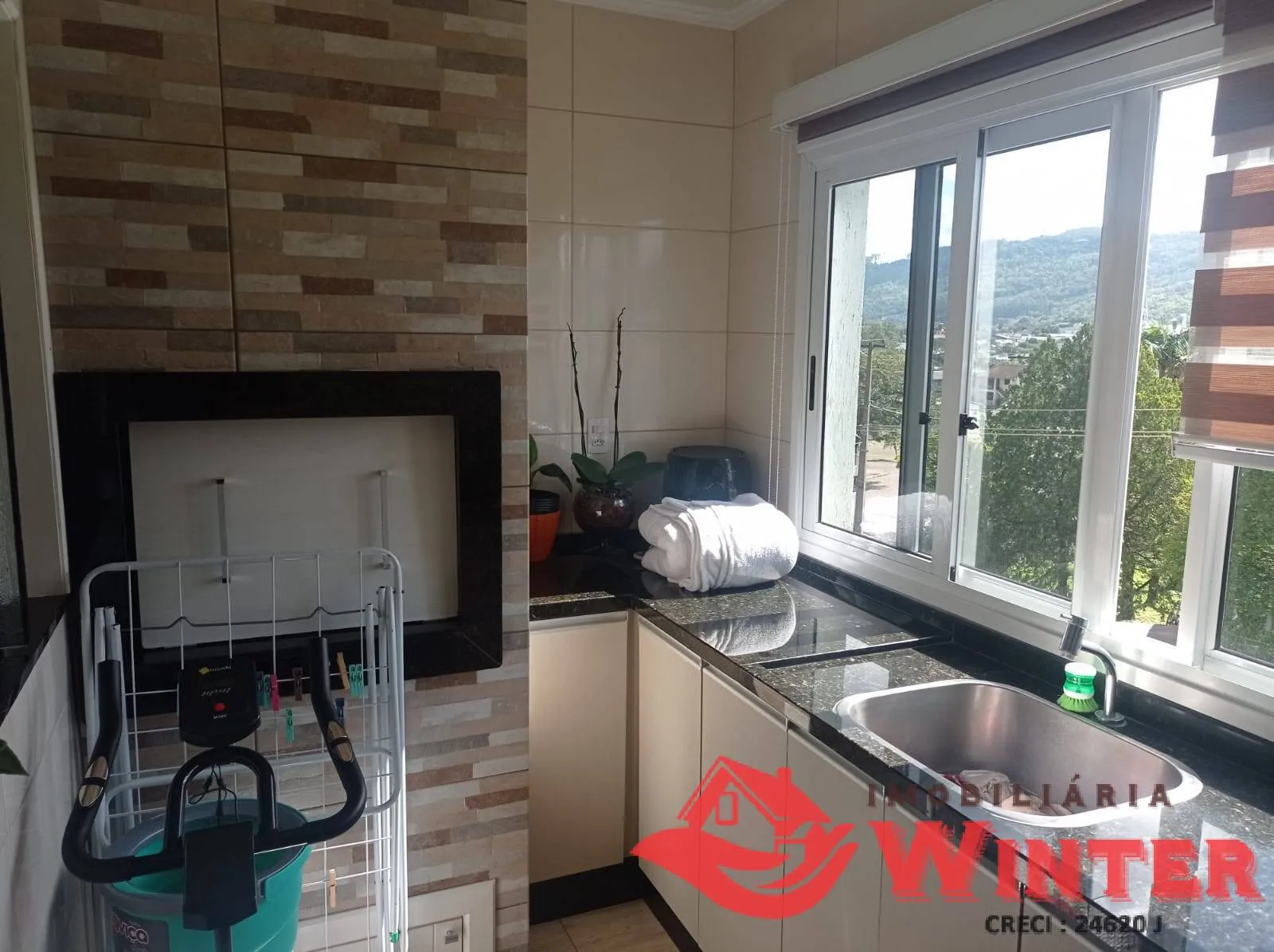 Imagem Apartamento totalmente mobiliado de 3 quartos no bairro Matiel, Feliz.