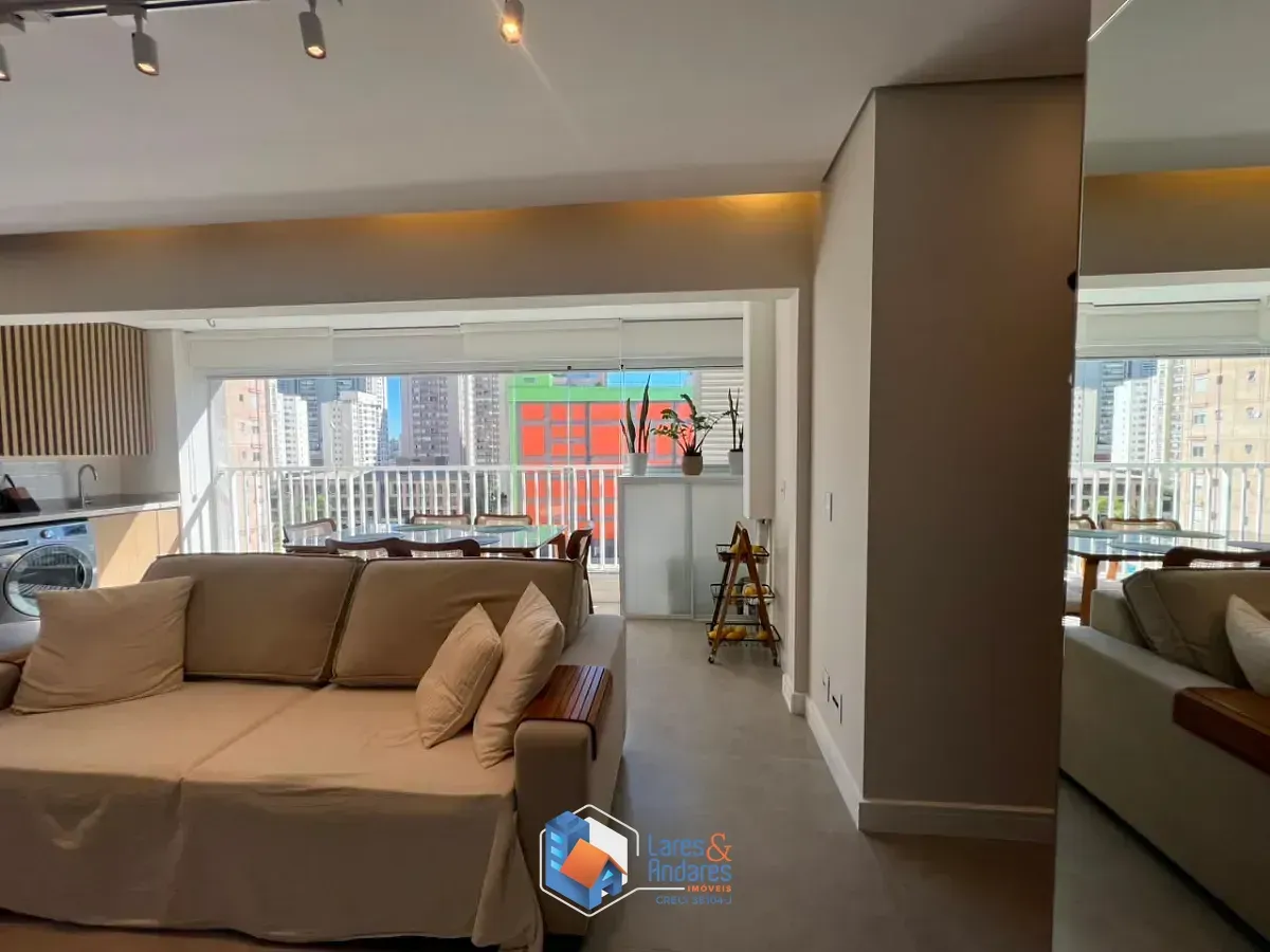 Imagem Apartamento para venda em Brooklin Paulista com 2 quartos, sendo 1 suíte, 65m²