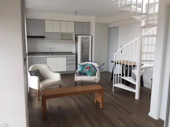 Imagem Cobertura com 1 dormitório à venda, 74 m² - Vila Madalena - São Paulo/SP