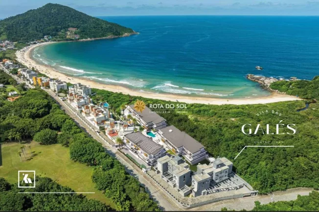 Imagem Vila das Galés Lançamento Frente Mar Praia de Quatro Ilhas Bombinhas SC