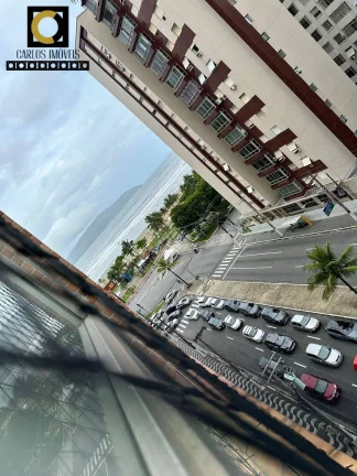 Imagem Apartamento espaçoso de frente para a praia em São Vicente!
