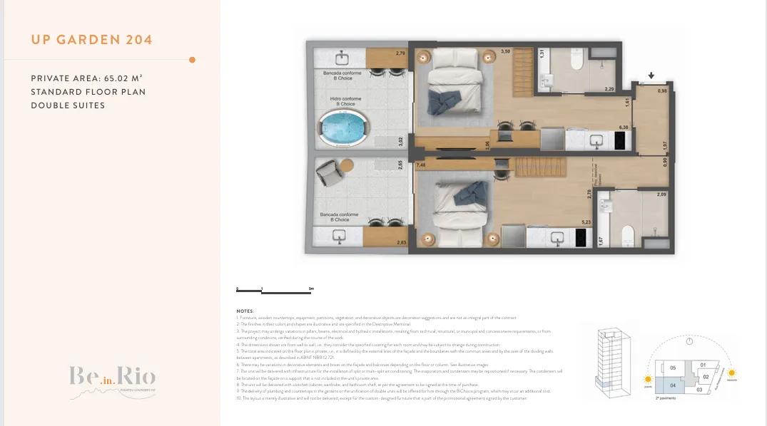 Imagem Be in Rio Pompeu Loureiro | Copacabana | Studios e Double Suites