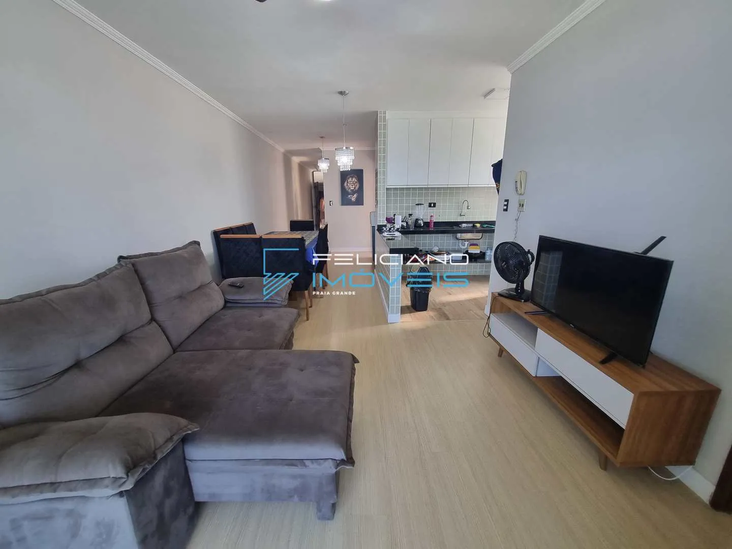 Imagem Apartamento com 3 quartos, Vila Caiçara, Praia Grande - R$ 599 mil, Cod: 5975