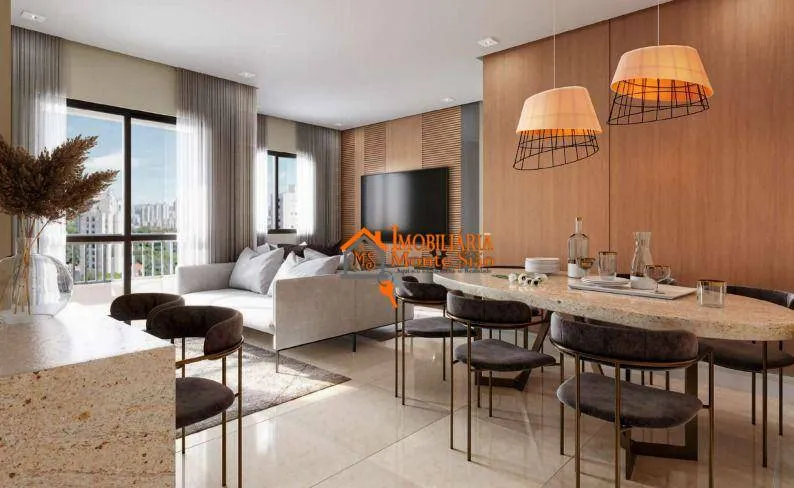 Foto do imóvel Apartamento com 2 dormitórios à venda, 58 m² por R$ 527.843,00 - Centro - Guarulhos/SP