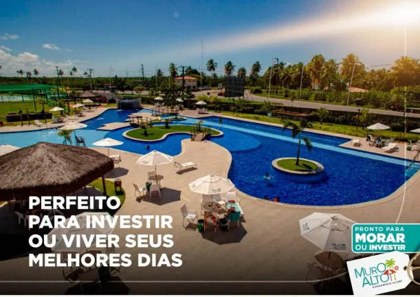Apartamento com 2 Quartos à Venda, 58 m² em Muro Alto - Ipojuca
