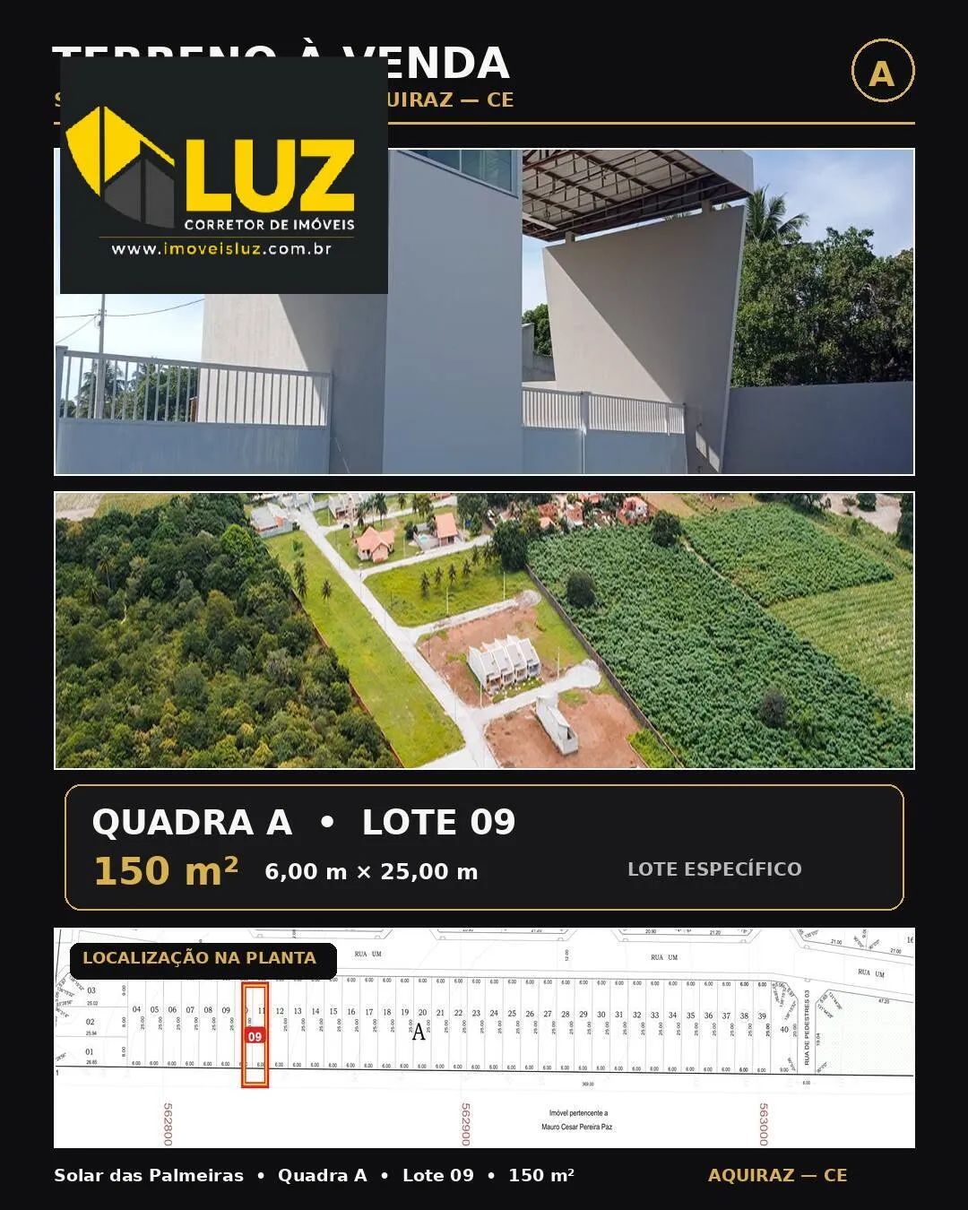 Foto do imóvel SOLAR DAS PALMEIRAS - REPASSE DE LOTE