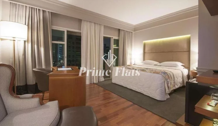 Imagem Flat disponível para venda no Gran Estanplaza Berrini, com 34m², 1 dormitório e 1 vaga