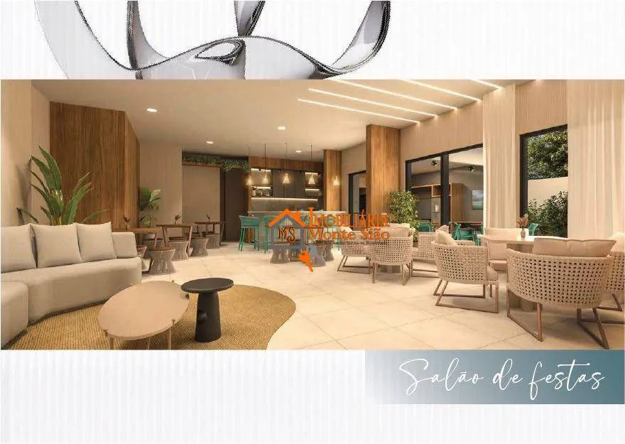Imagem Essenza Vila Augusta Guarulhos | 3 Dorms com Suíte e Closet | Terraço Gourmet | Lazer Completo