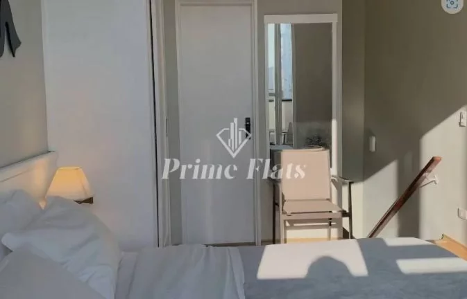 Imagem Flat disponível para locação no Flat Poeta Drummond, com 58m², 1 dormitório e 1 vaga
