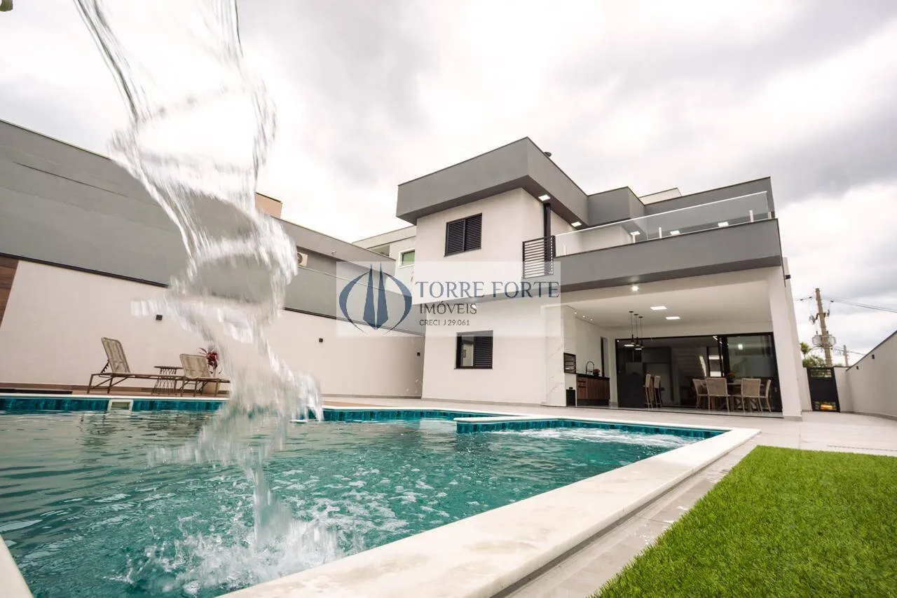 Imagem Maravilhosa casa, condomínio fechado 328 m² 3 suítes com closet, Indaiatuba