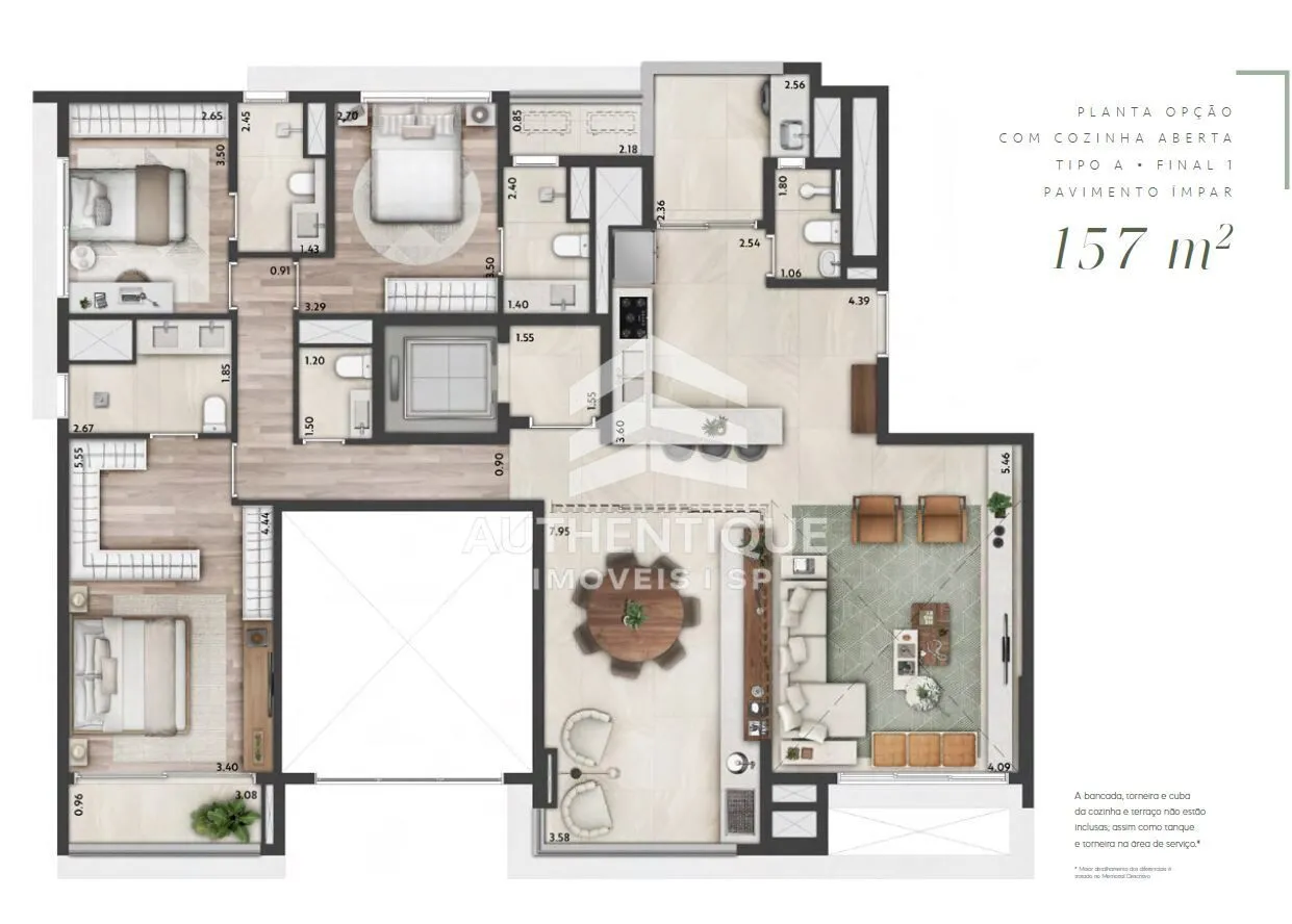 Imagem ALTIER MOEMA PASSAROS - Apartamento à venda no bairro Moema Pássaros - São Paulo/SP, Zona Sul