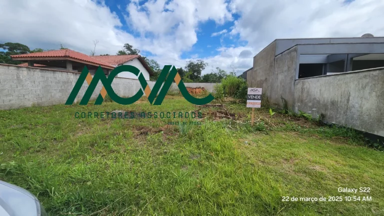 Imagem Terreno Limpo, aterrado e murado. Pronto para construir