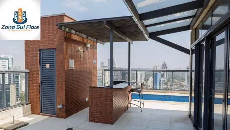 Imagem Apartamento à Venda Em Pinheiros Com 1 Suíte e 1 Vaga., Varanda