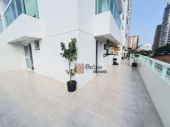 Imagem Apartamento Garden com 2 dormitórios à venda, 54 m² por R$ 730.000 - Embaré - Santos/SP