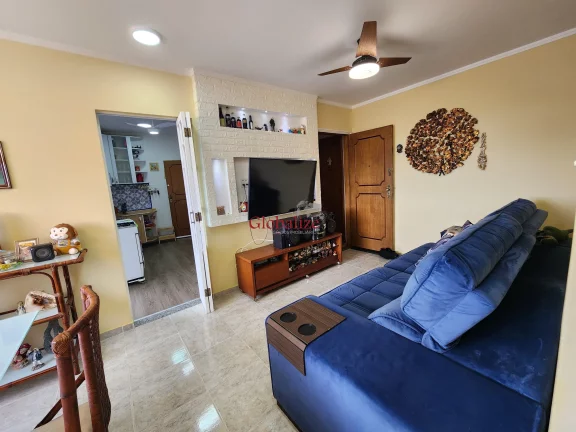 Imagem APARTAMENTO IMPECÁVEL COM 2 DORMITÓRIOS, ELEVADOR, VAGA DE GARAGEM BOX NA PONTA DA PRAIA EM SANTOS POR$ R$ 530.000,00