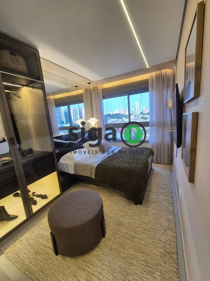 Imagem Apartamento 2 dorms e 1 vaga na Chácara Santo Antônio - Rooftop com 3 Andares de Lazer