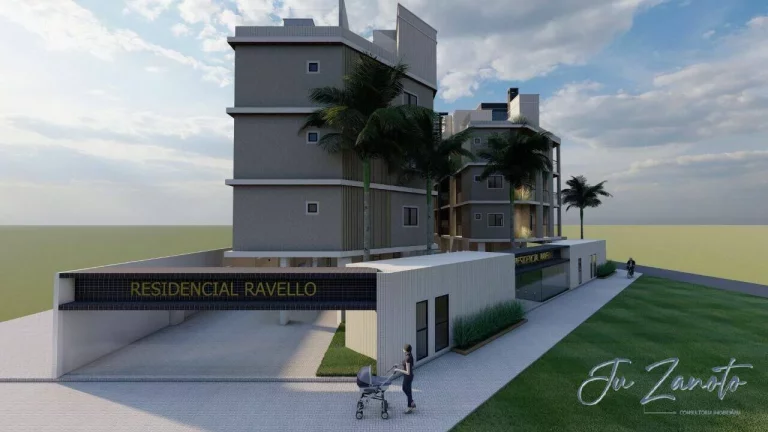 Imagem Apto 02 Quartos em Caioba Matinhos- PR Edifício Ravello