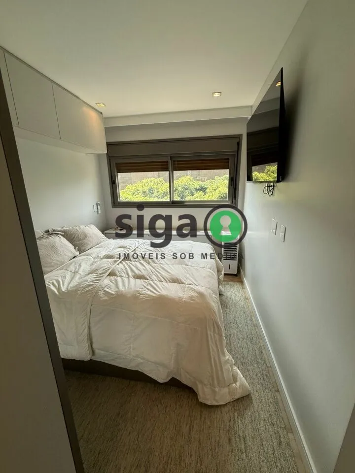 Imagem Apartamento em Moema para venda com 1 suíte, living ampliado, 1 vaga- Porteira fechada
