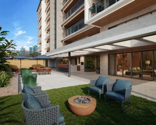 Imagem Apartamento Garden com 3 suítes à venda, 147 m² por R$ 4.864.000 - Riviera Módulo 7 - Bertioga/SP