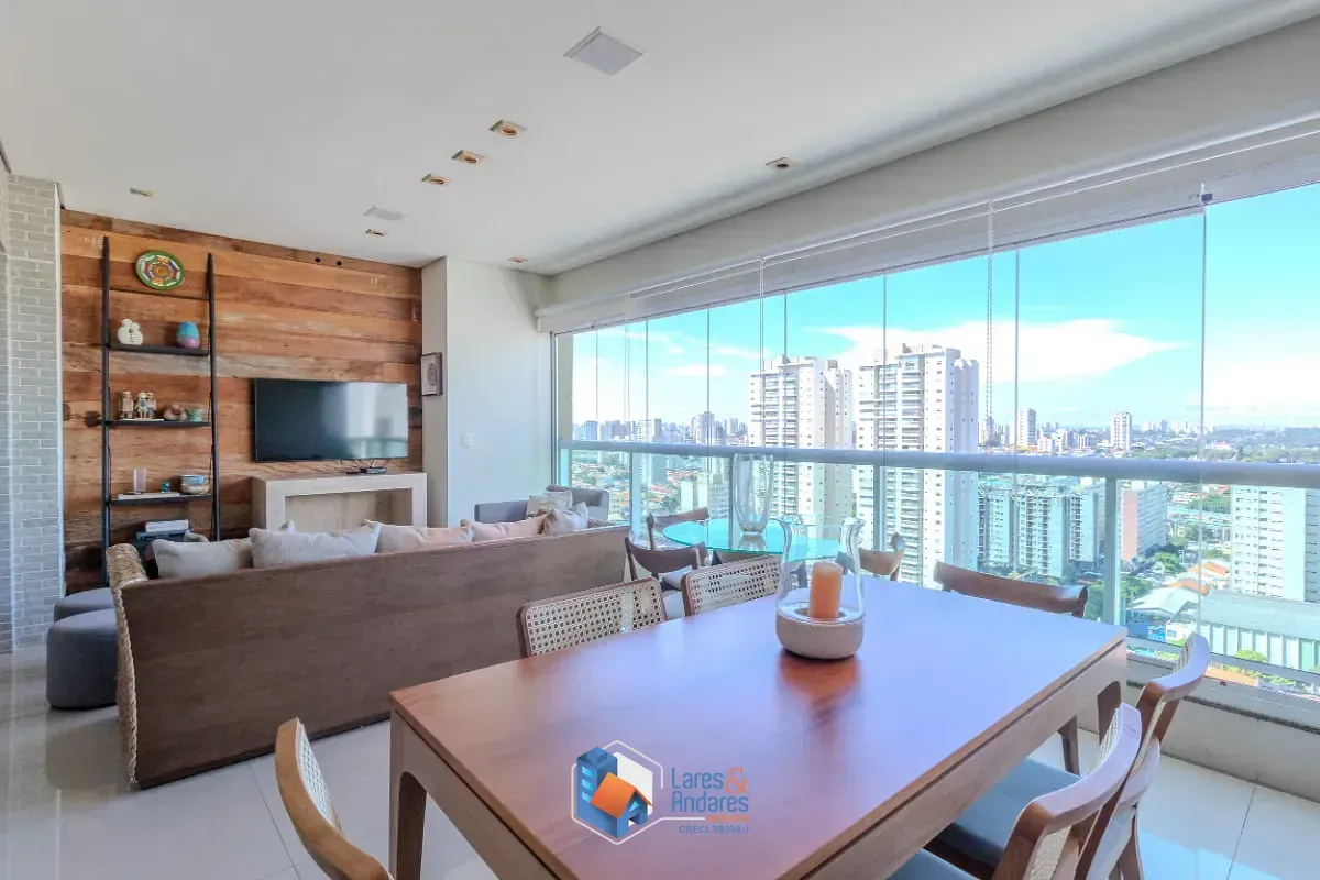 Imagem Apartamento para venda em Campo Belo com 3 quartos, sendo 3 suítes, 161m²