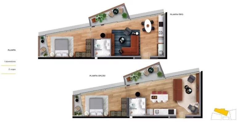 Imagem Apartamento Duplex Alto Padrão à Venda Na Vila Olímpia Com 2 suítes e 2 vagas