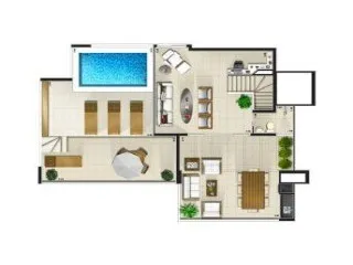 Imagem Condomínio Alegre Gran Condominium São Caetano, apartamento à venda com 3 quartos em São Caetano do Sul SP