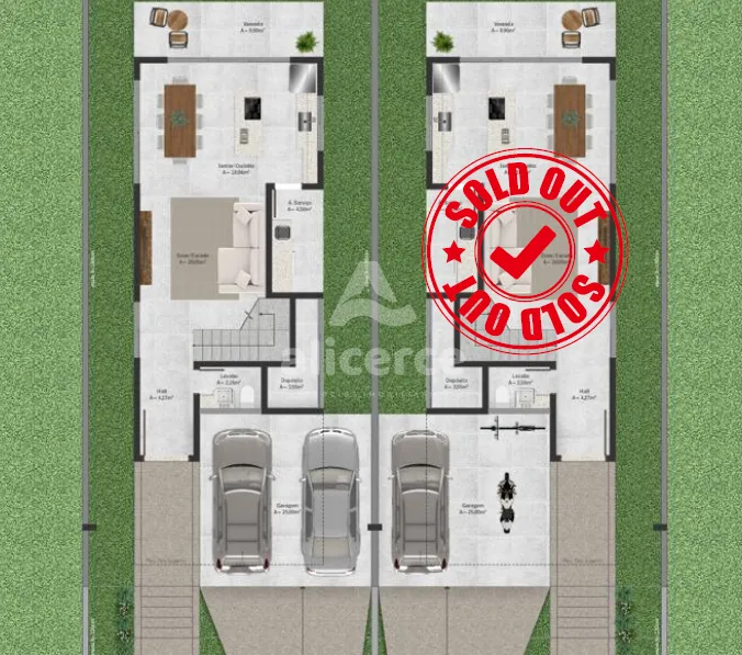 Imagem Casa à venda com 3 quartos 3 suítes, 178,06m² em Rio Tavares Florianópolis