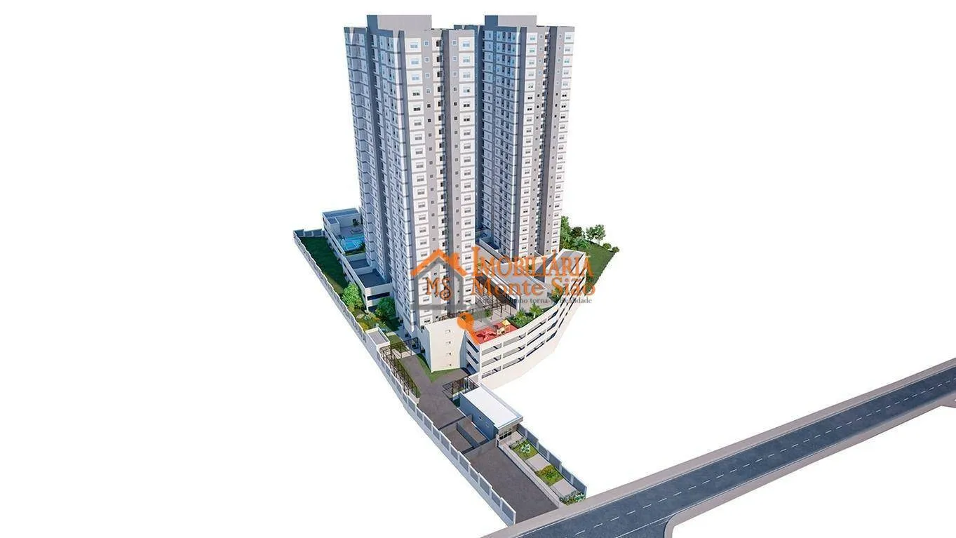 Imagem Apartamento com 2 dormitórios à venda, 62 m² por R$ 720.990,00 - Vila Augusta - Guarulhos/SP