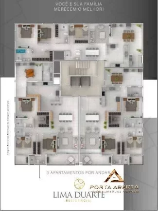 Imagem APTO 3 QUARTOS SENDO 1 SUITE - TIMIRIM - COD 446