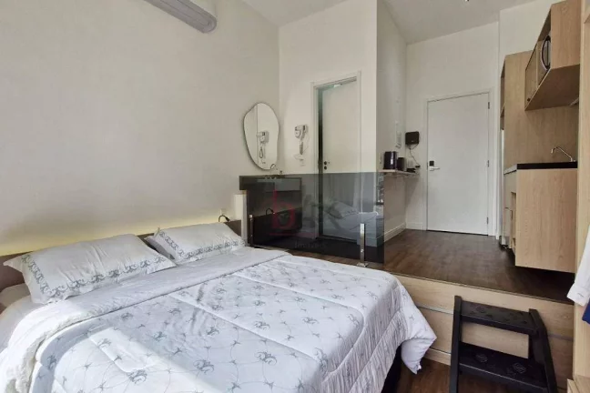 Imagem Studio Alto Padrão 23m² Brooklin: Vista Livre e Metrô Perto