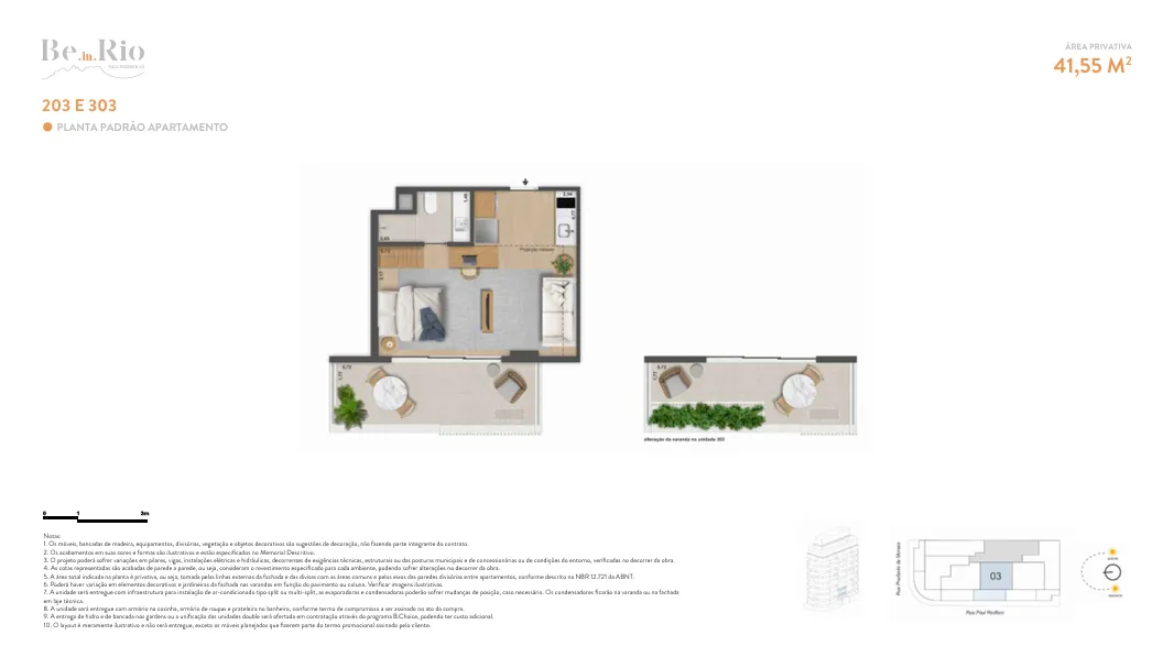 Imagem Be.in.Rio Paul Redfern 40 - Studios em Ipanema | Zona Sul