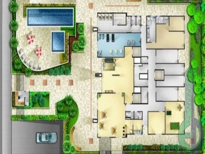 Imagem Apartamento de luxo com 4 quartos e 4 suítes no Edifício Murano em São Caetano do Sul - Santa Paula!