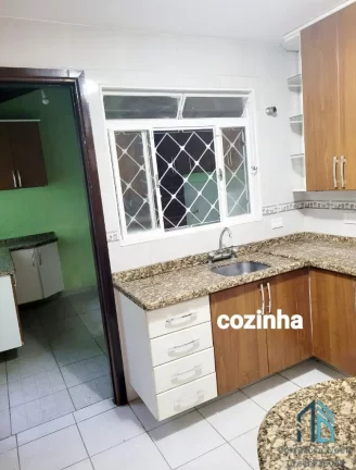 Imagem Sobrado 03 quartos c/suíte, 02 vagas, churrasqueira no Uberaba em Curitiba PR