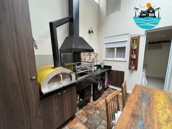 Imagem Casa em Juquehy para alugar - condomínio fechado com 5 suítes, 3 vagas, 100m da praia - Acomodação máx. 12 pessoas | Juquehy Imobiliária.