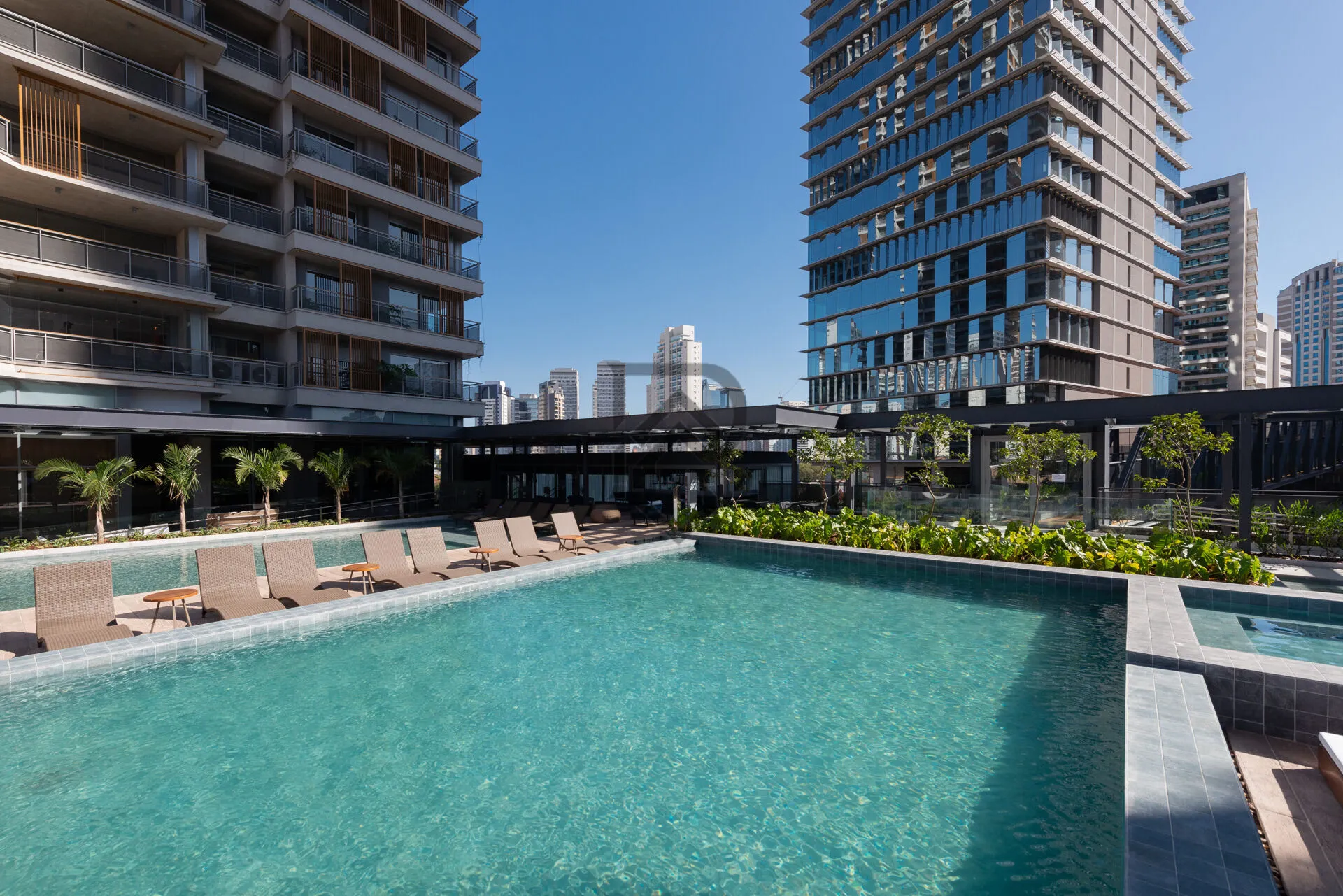 Imagem Apartamento Brooklin pronto para morar andar alto vista livre