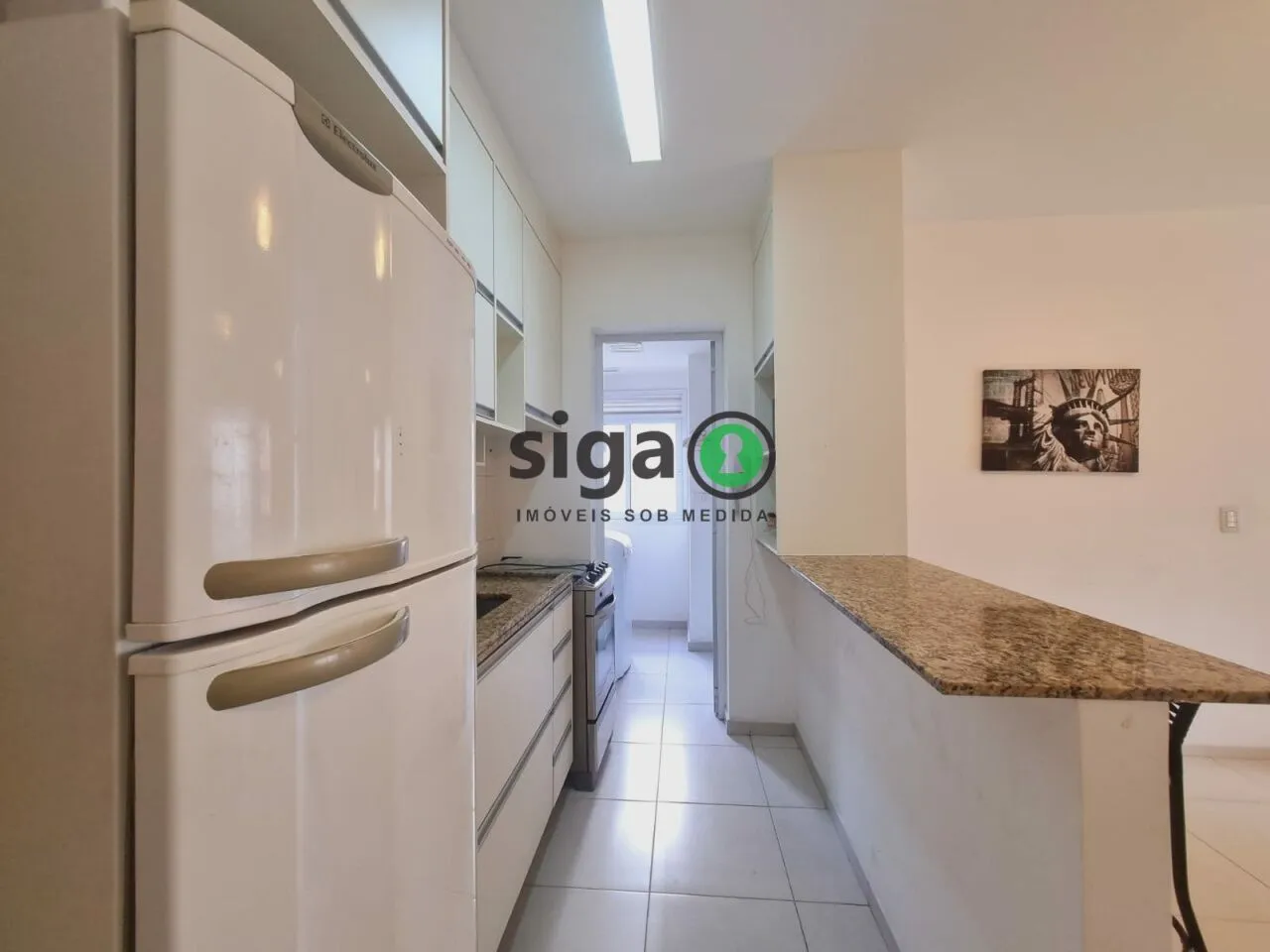 Imagem 65 metros com 2 suites no Panamby