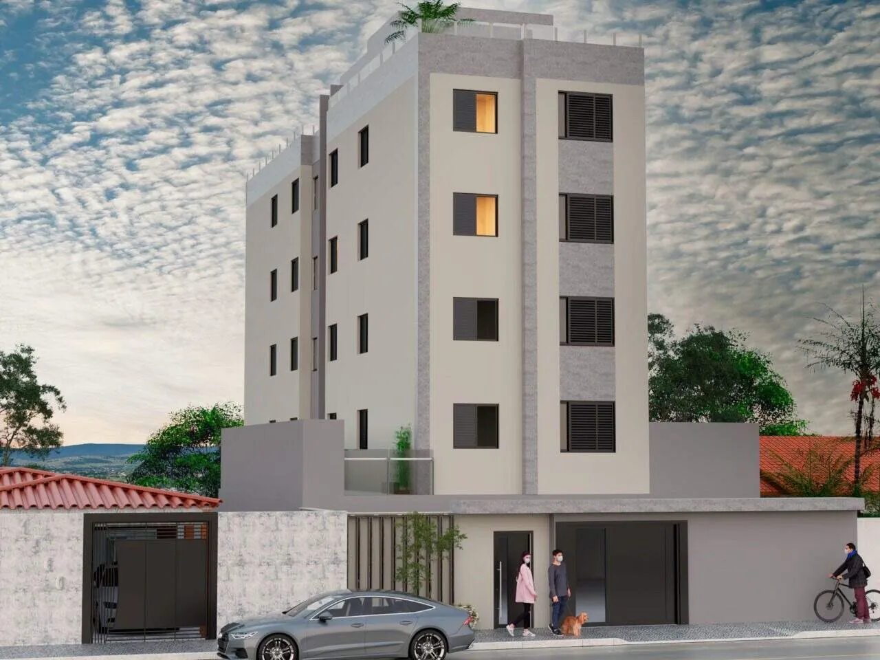 Imagem Apartamento à venda, 3 quartos, 1 vaga, Letícia - Belo Horizonte/MG