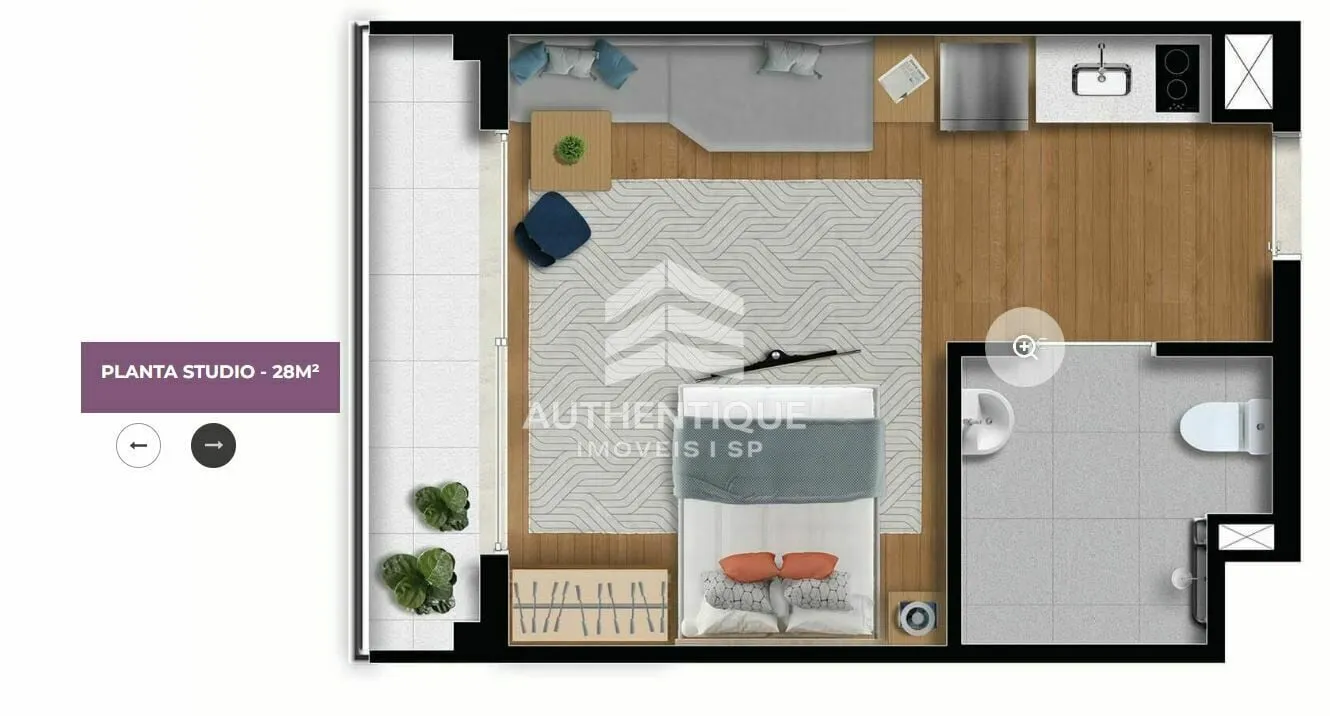 Imagem MODERN CAMPO BELO - Apartamento à venda no bairro Brooklin - São Paulo/SP, Zona Sul