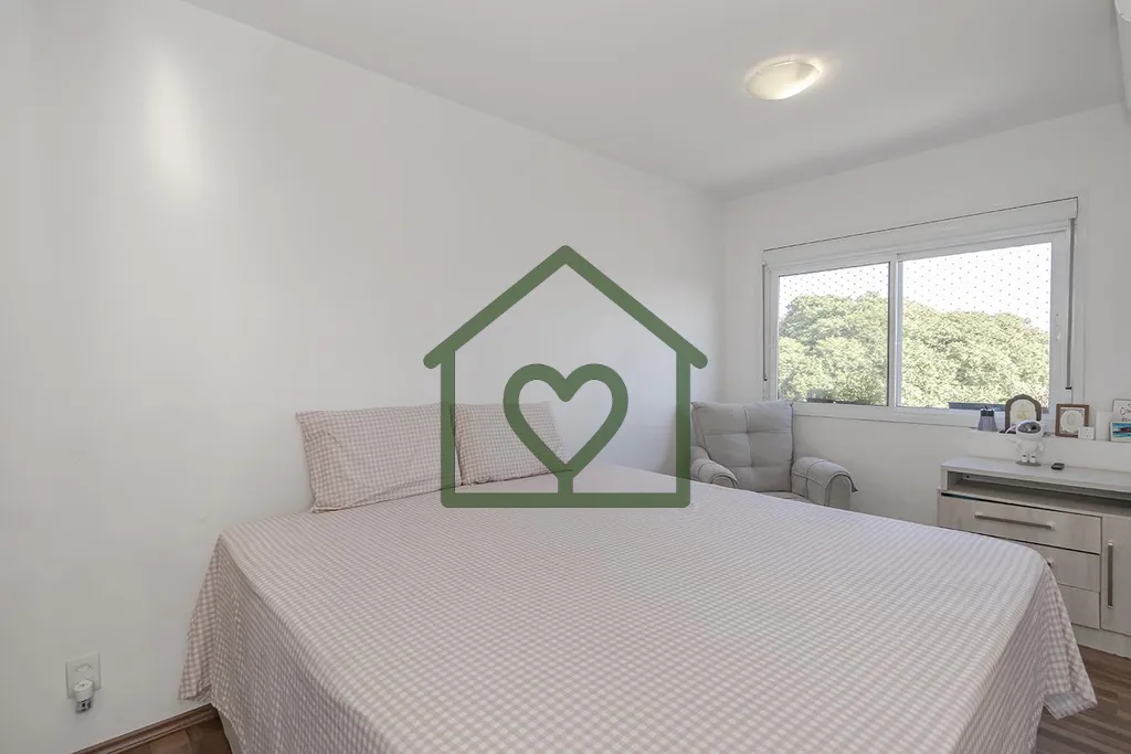 Imagem Este apartamento com living estendido se destaca pela perfeita integração dos ambientes, acabament...