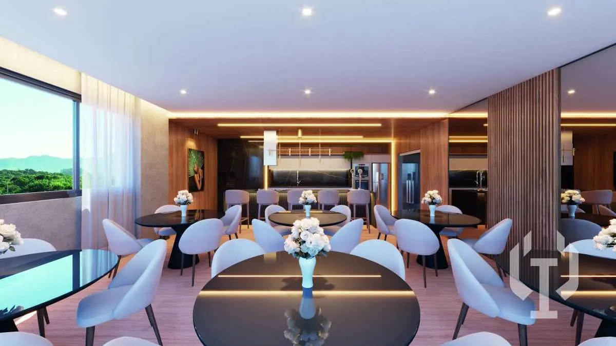 Imagem Apartamento com 2 suítes e 2 vagas de garagem em Meia Praia