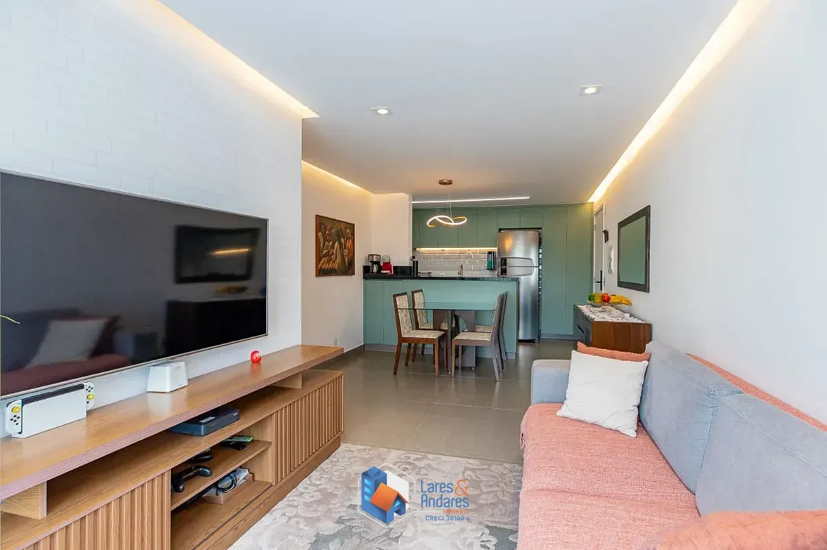 Imagem Apartamento para venda em Santo Amaro com 3 quartos, sendo 2 suítes, 83m²